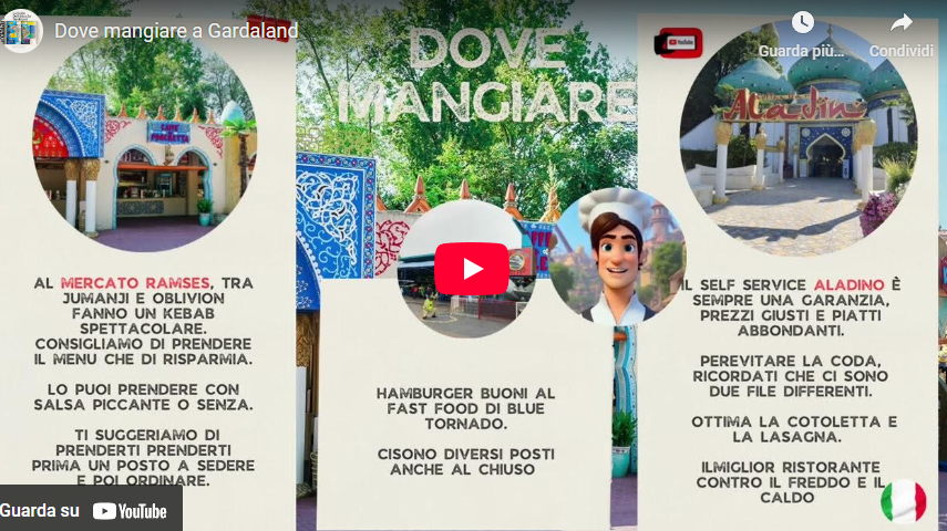 Dove Mangiare a Gardaland
